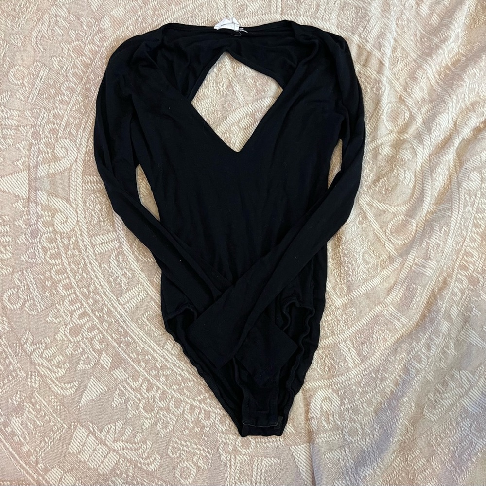 Pitch Black Put From Under Urban Outfitters Bodysuit | Bodycon fit